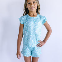 MIXED FRUITS | RUFFLE SHORT SET