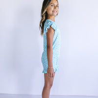 MIXED FRUITS | RUFFLE SHORT SET