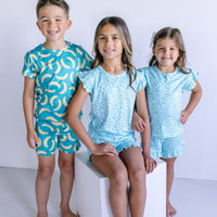 MIXED FRUITS | RUFFLE SHORT SET