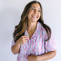 SEASHELLS | NEW* WOMEN'S SHORT SLEEVE SHORTS SET