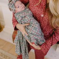 FOREST PLAID | SWADDLE