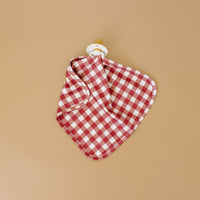 BURGUNDY GINGHAM | LOVIE