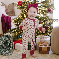 HOLIDAY FLORAL | ZIPPER ONE PIECE