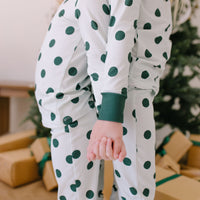 GREEN POLKADOT + STRIPE | LONG SLEEVE
