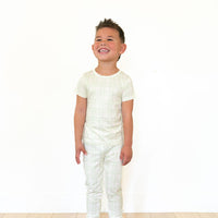 GREEN PLAID | SHORT SLEEVE