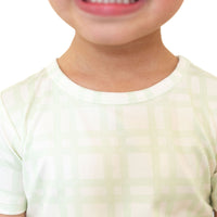 GREEN PLAID | SHORT SLEEVE