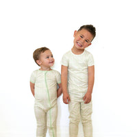 GREEN PLAID | SHORT SLEEVE