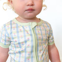 SPRING TULIPS | ZIPPER ONE PIECE