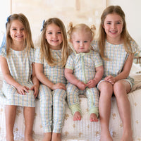 SPRING TULIPS | RUFFLE SLEEVE DRESS