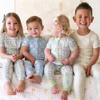 GREEN PLAID | SHORT SLEEVE