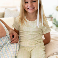 GREEN PLAID | SHORT SLEEVE