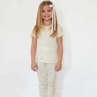 GREEN PLAID | SHORT SLEEVE