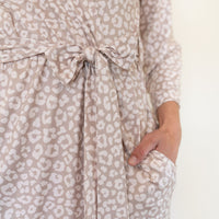 TAN CHEETAH | WOMEN'S ROBE