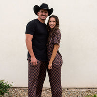 BLACK + BROWN CHECKER | MEN'S PANTS