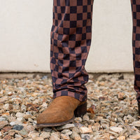 BLACK + BROWN CHECKER | MEN'S PANTS