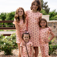 COWGIRL BOOTS | RUFFLE SHORT SET