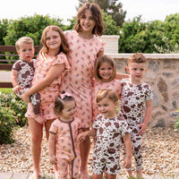 COWGIRL BOOTS | RUFFLE SLEEVE DRESS