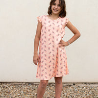 COWGIRL BOOTS | RUFFLE SLEEVE DRESS