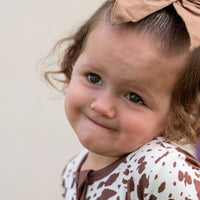 BROWN CATTLE | ZIPPER ONE PIECE