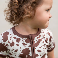 BROWN CATTLE | ZIPPER ONE PIECE