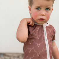 LONGHORNS | ZIPPER ONE PIECE