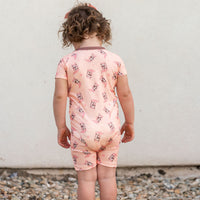 COWGIRL BOOTS | SHORT ZIPPER ONE PIECE