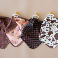 BLACK + BROWN MINI CHECKER | LOVIE