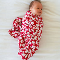 RED + WHITE BASEBALL | SWADDLE
