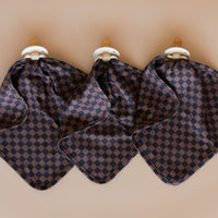 BLACK + BROWN MINI CHECKER | LOVIE