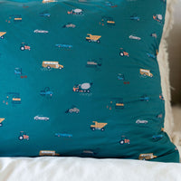 CARS + TRACTORS | PILLOW CASE