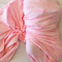 PINK BOWS | SWADDLE