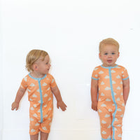 STARRY CLOUDS | SHORT SLEEVE ZIPPER ONE PIECE
