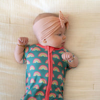 RAINBOWS | SHORT ZIPPER ONE PIECE