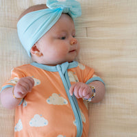 STARRY CLOUDS | SHORT SLEEVE ZIPPER ONE PIECE