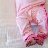 PINK BOWS | SHORT ZIPPER ONE PIECE