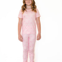 PINK BOWS | SHORT SLEEVE