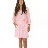 PINK BOWS | WOMEN'S ROBE