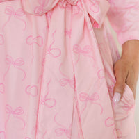PINK BOWS | WOMEN'S ROBE