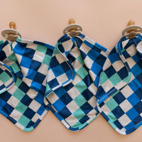 BLUE MULTICOLOR CHECKER | LOVIE