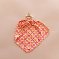CORAL + ORANGE GINGHAM | LOVIE