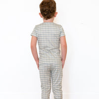 MUTED GREEN PLAID | SHORT SLEEVE