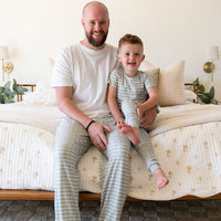 MUTED GREEN PLAID | SHORT SLEEVE