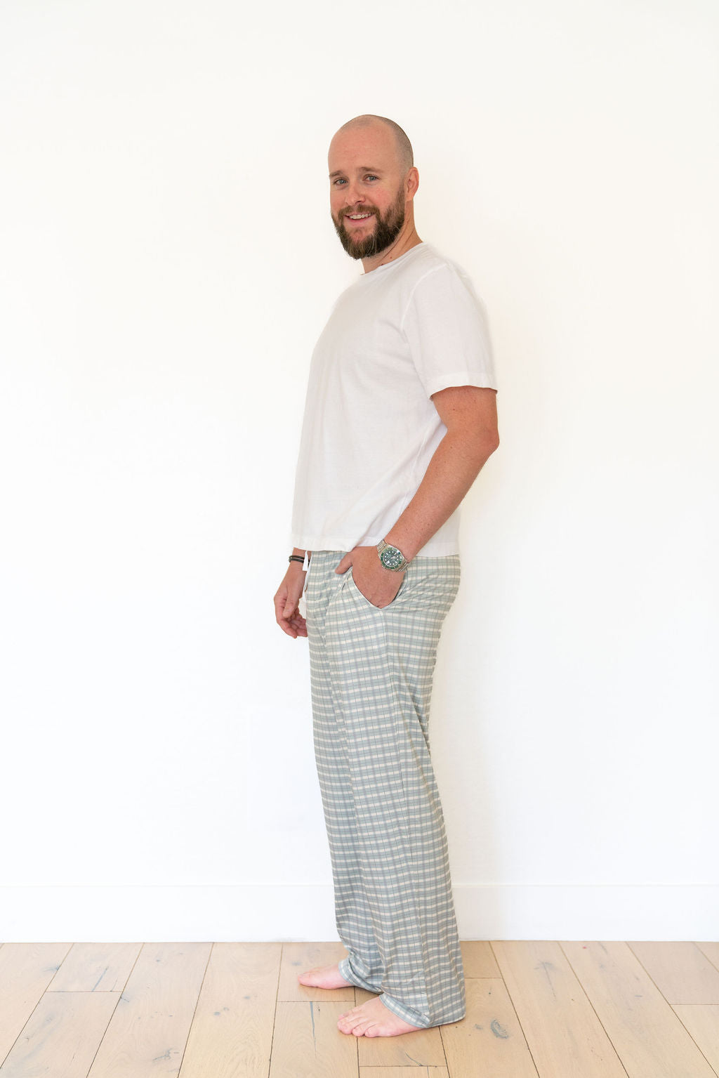 MUTED GREEN PLAID | MEN'S PANTS – COZYS