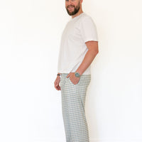 MUTED GREEN PLAID | MEN'S PANTS