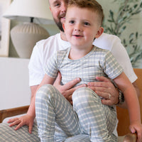 MUTED GREEN PLAID | SHORT SLEEVE