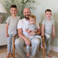 MUTED GREEN PLAID | SHORT SLEEVE