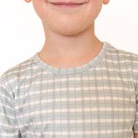 MUTED GREEN PLAID | SHORT SLEEVE