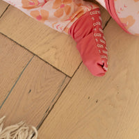 CORAL + ORANGE FLORAL | ZIPPER ONE PIECE