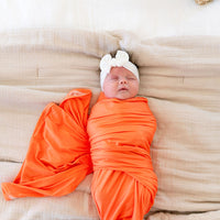 BRIGHT NEON ORANGE SOLID | SWADDLE