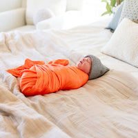 BRIGHT NEON ORANGE SOLID | SWADDLE